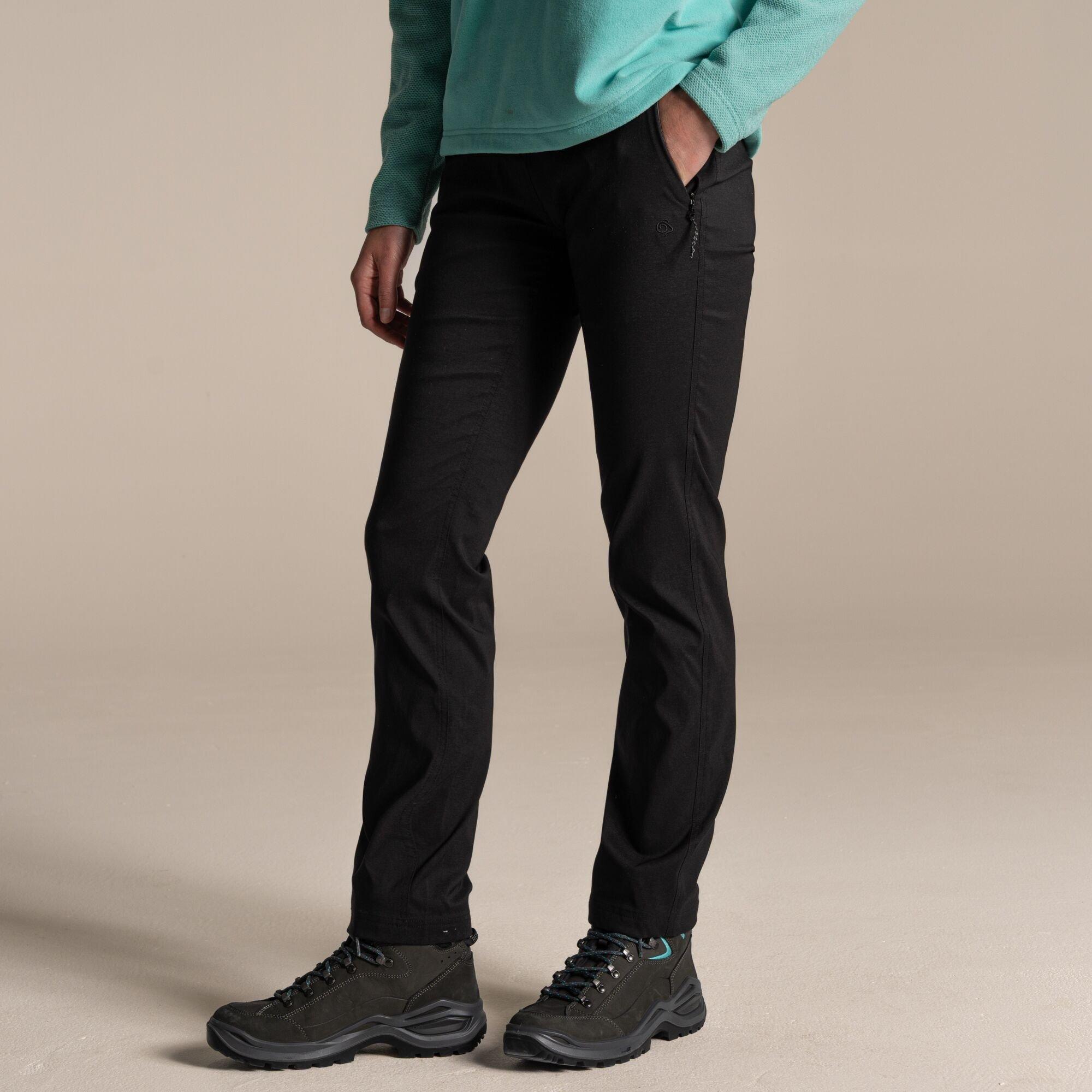 Black - Craghoppers - Womens Kiwi Pro III Water-Repellent Trousers - 2