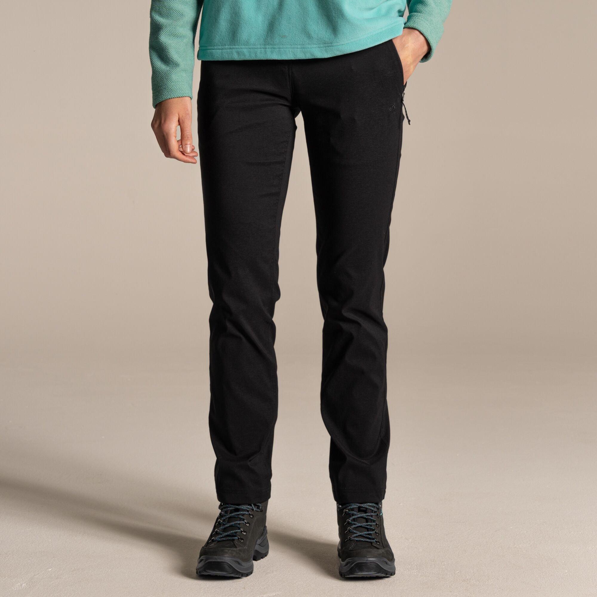 Black - Craghoppers - Womens Kiwi Pro III Water-Repellent Trousers - 4