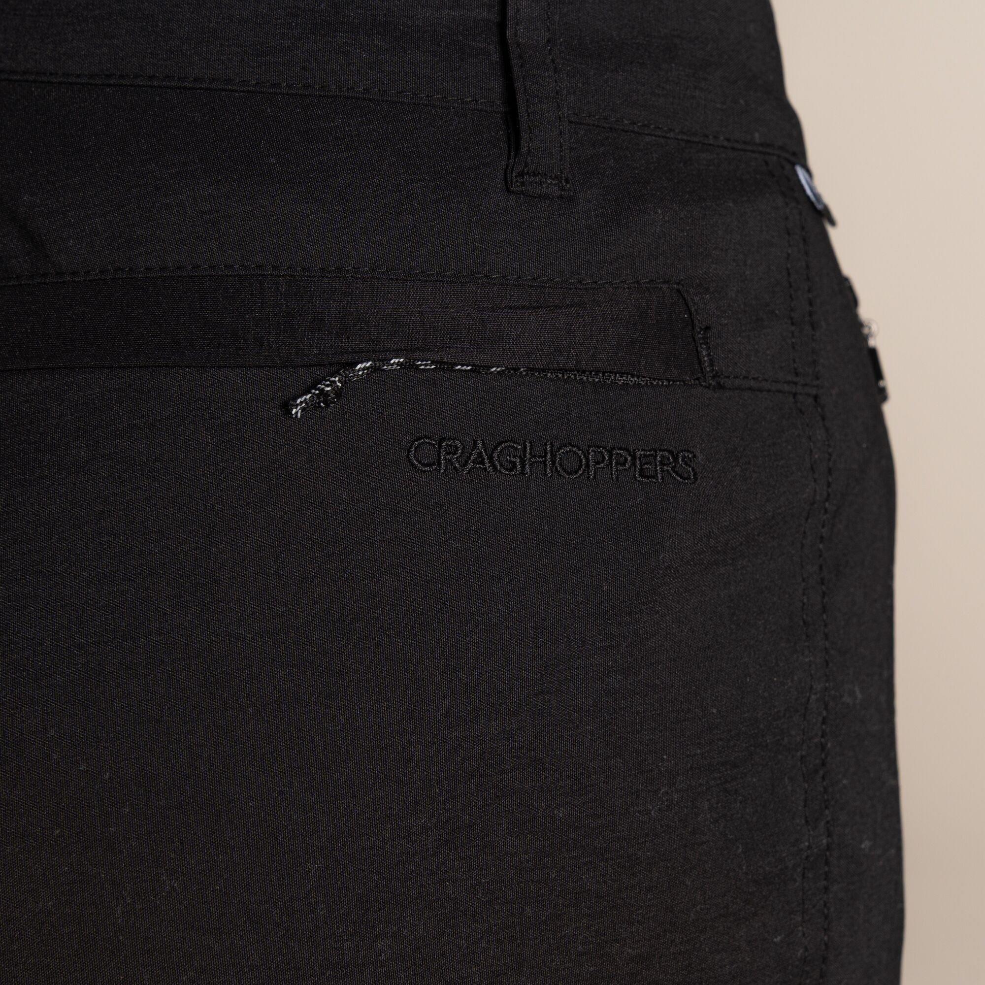 Black - Craghoppers - Womens Kiwi Pro III Water-Repellent Trousers - 8