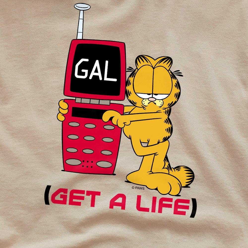 Yellow - Garfield - Garfield Get A Life T Shirt Sand - 2