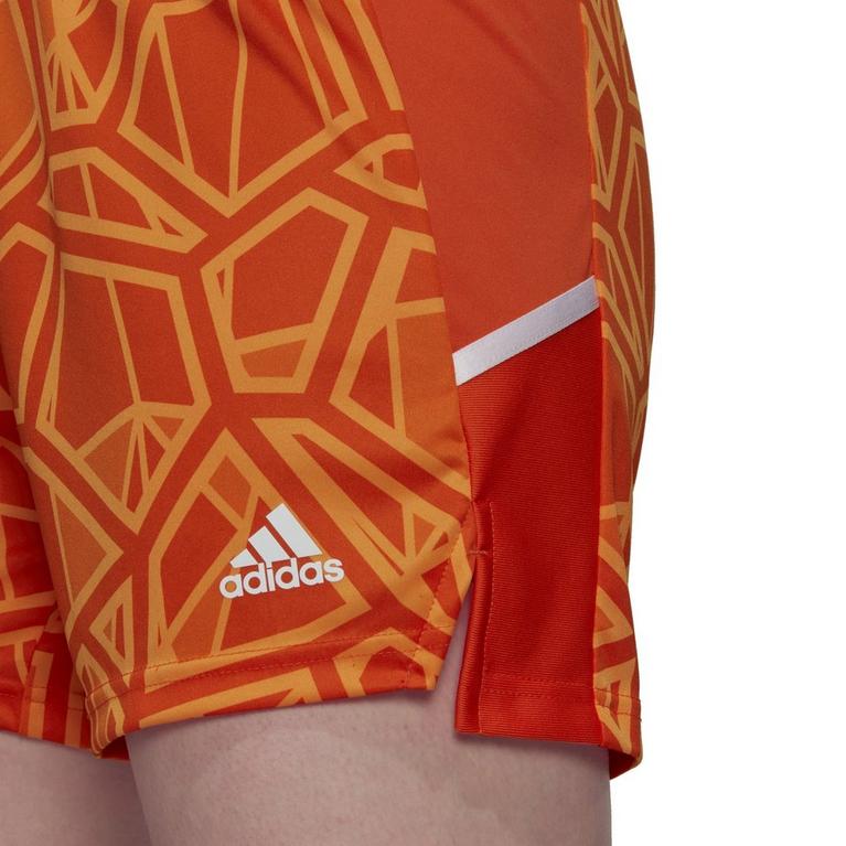 Orange - adidas - adidas Originals Tennis Luxe logo three stripe booty shorts in pearl pink - 5