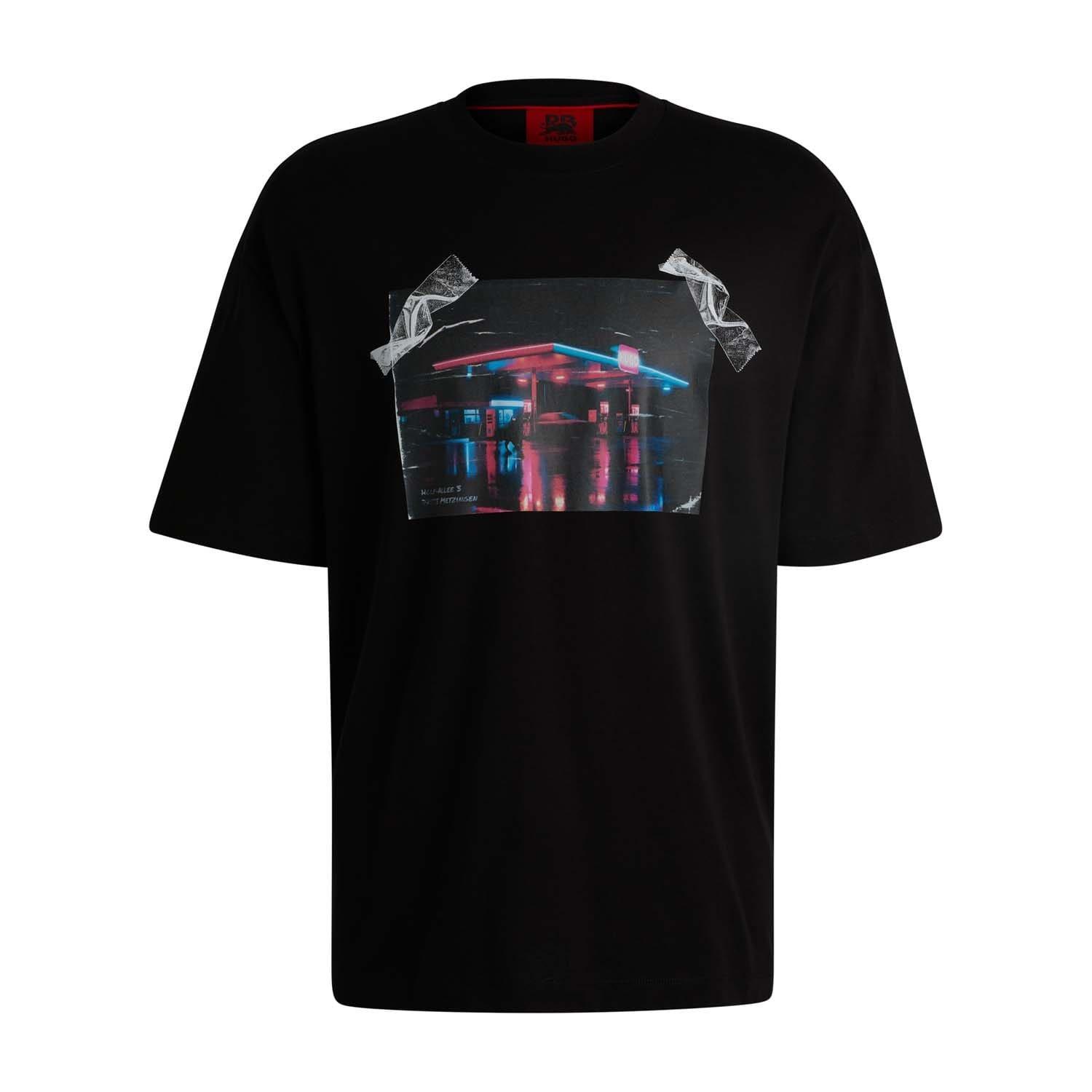 Black - Hugo - HUGO X RB Racing Inspired Print T-Shirt - 1