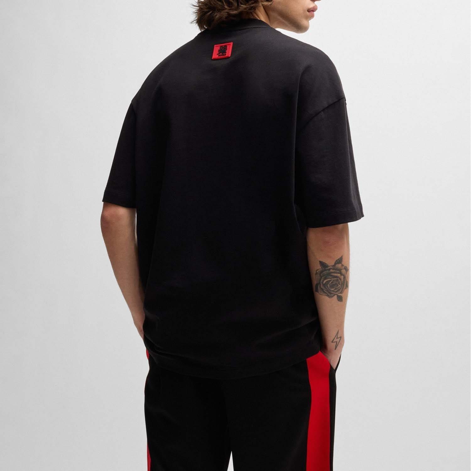 Black - Hugo - HUGO X RB Racing Inspired Print T-Shirt - 6