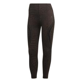 adidas TLRD HIIT Croco Luxe Training 7 8 Leggings Womens