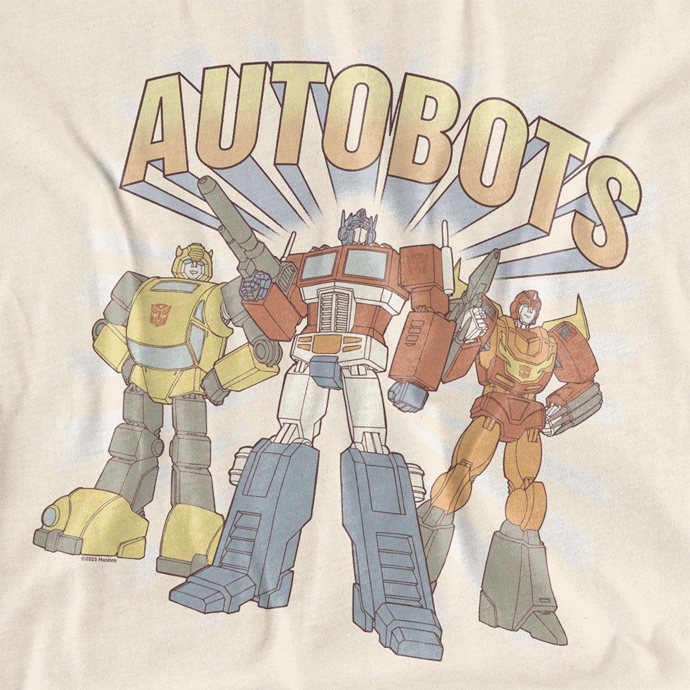 Beige - Hasbro - Hasbro Autobots Gen 1 Vintage Heroes T Shirt Natu - 2