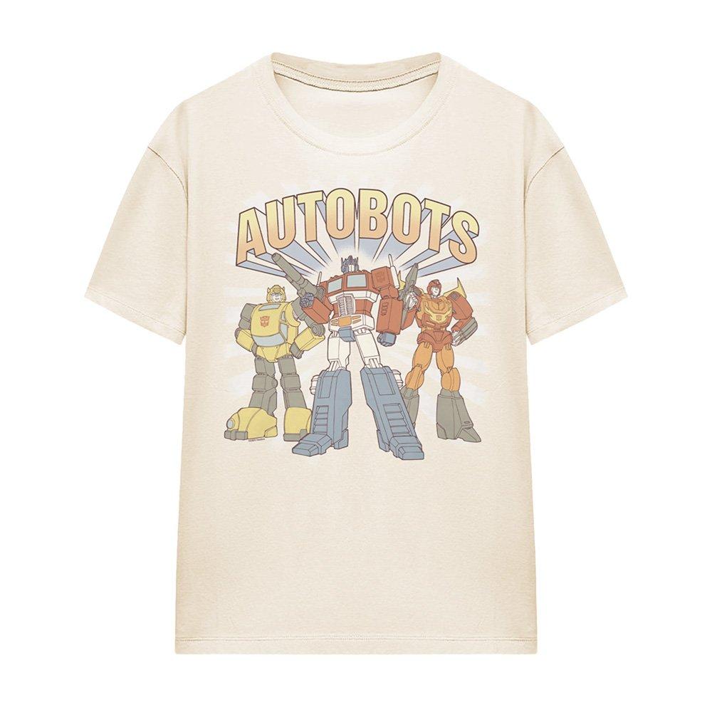 Beige - Hasbro - Hasbro Autobots Gen 1 Vintage Heroes T Shirt Natu - 4