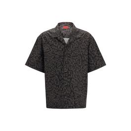 Hugo Seasonal Print Overshirt-Fit Shirt
