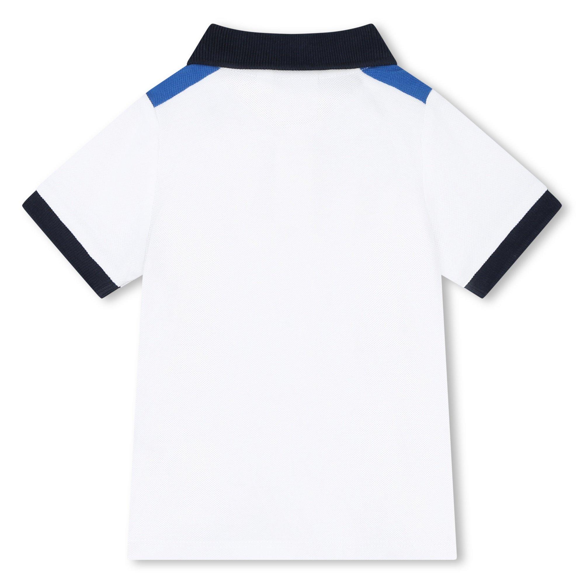 Witte 10P - Boss - Kids Logo Polo, Logo Design - 2