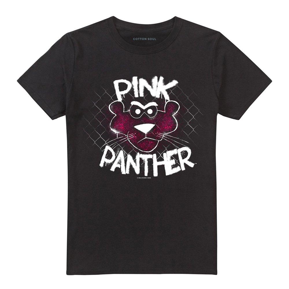 Black - Other - Mgm Pink Panther Spray Panther T Shirt Black - 4