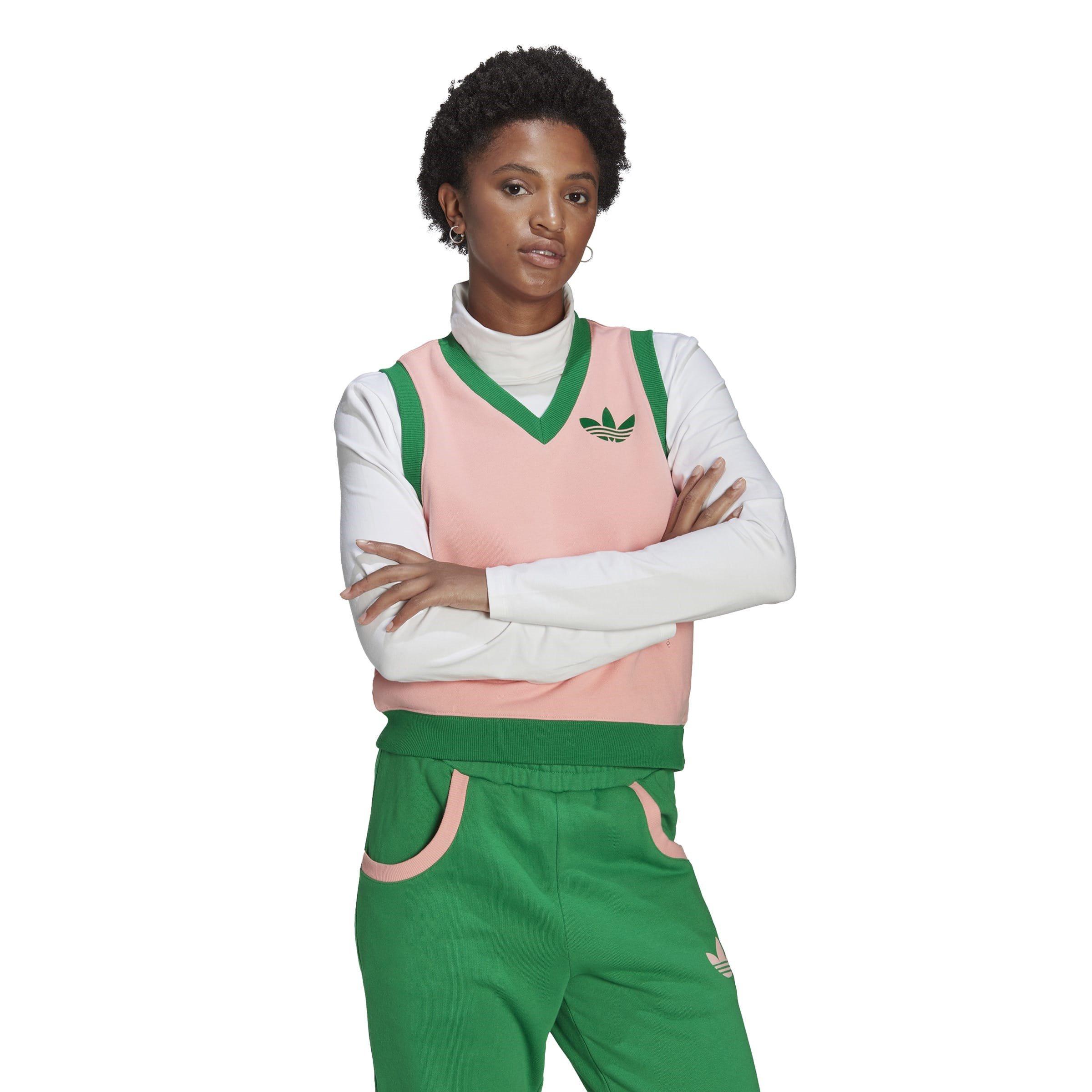 Pink - adidas Originals - Adicolour 70s Sweater Vest - 2