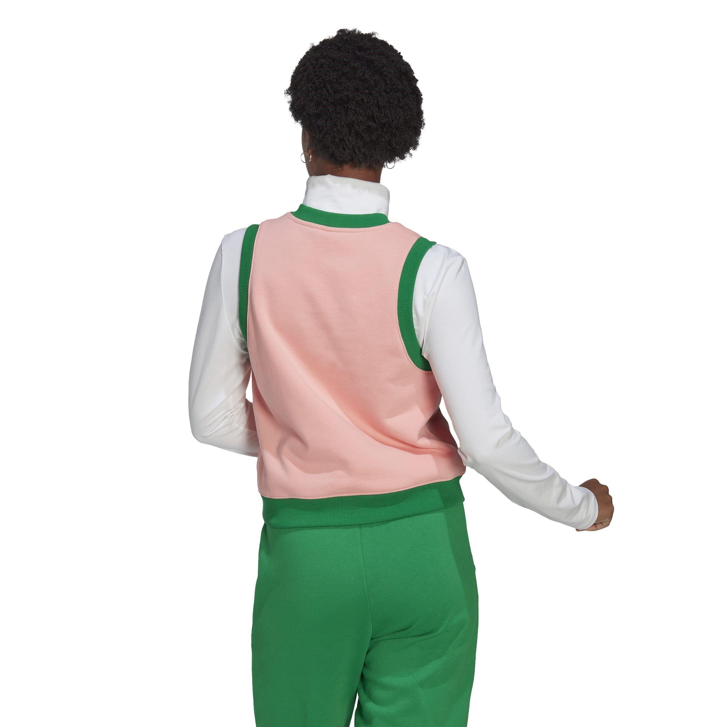 Pink - adidas Originals - Adicolour 70s Sweater Vest - 3