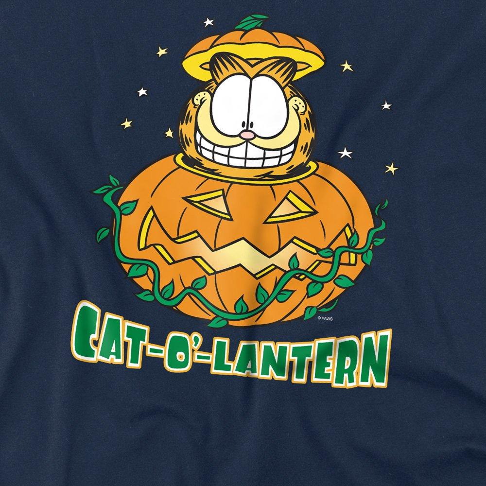 Navy - Garfield - Garfield Cat O Lantern T Shirt Navy - 2
