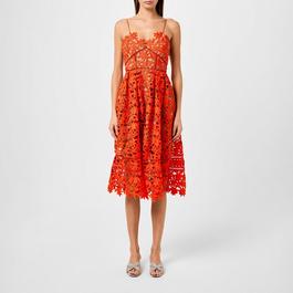 Self Portrait Azalea Midi Dress