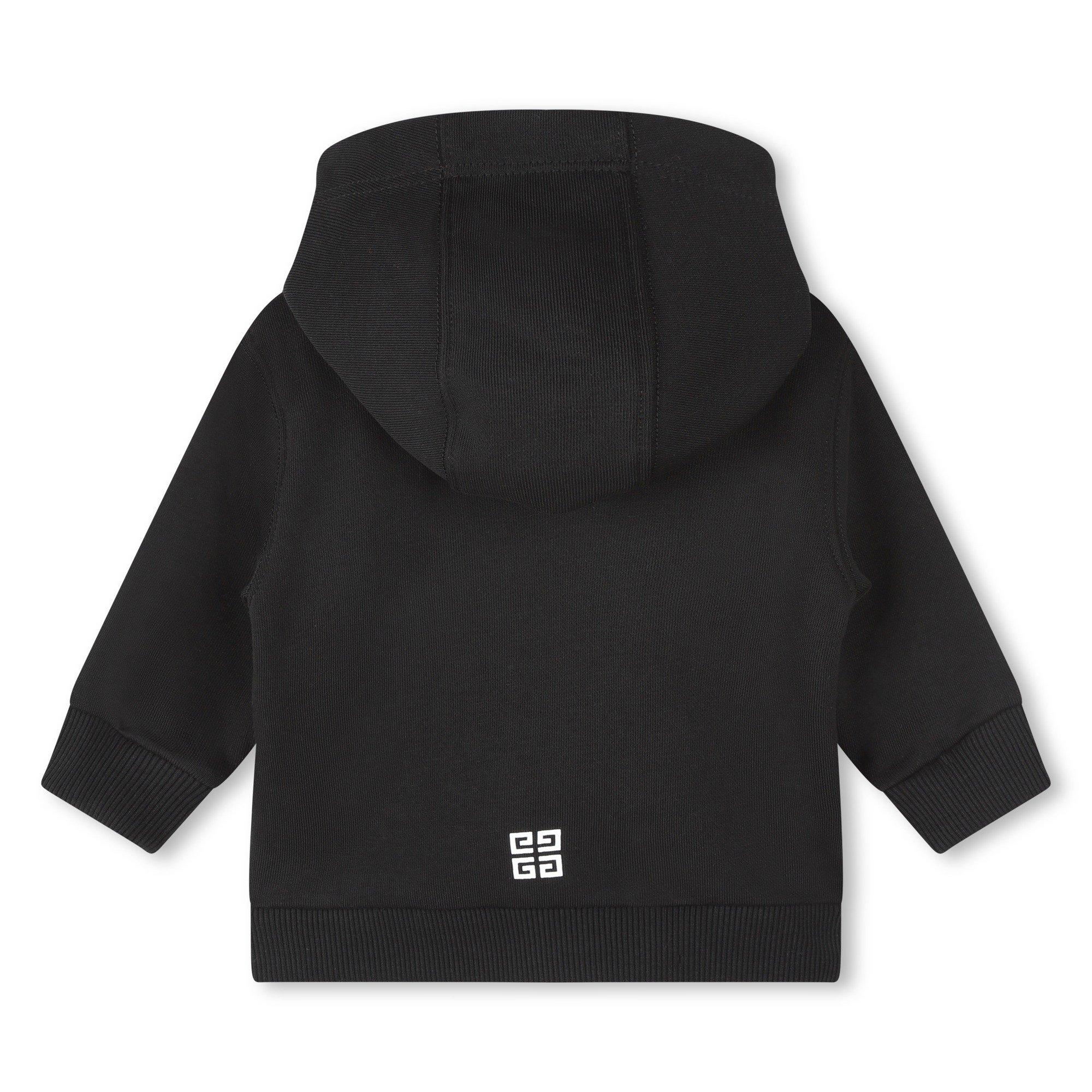 Black 09B - GIVENCHY - Varsity Logo Hoodie Infants - 2