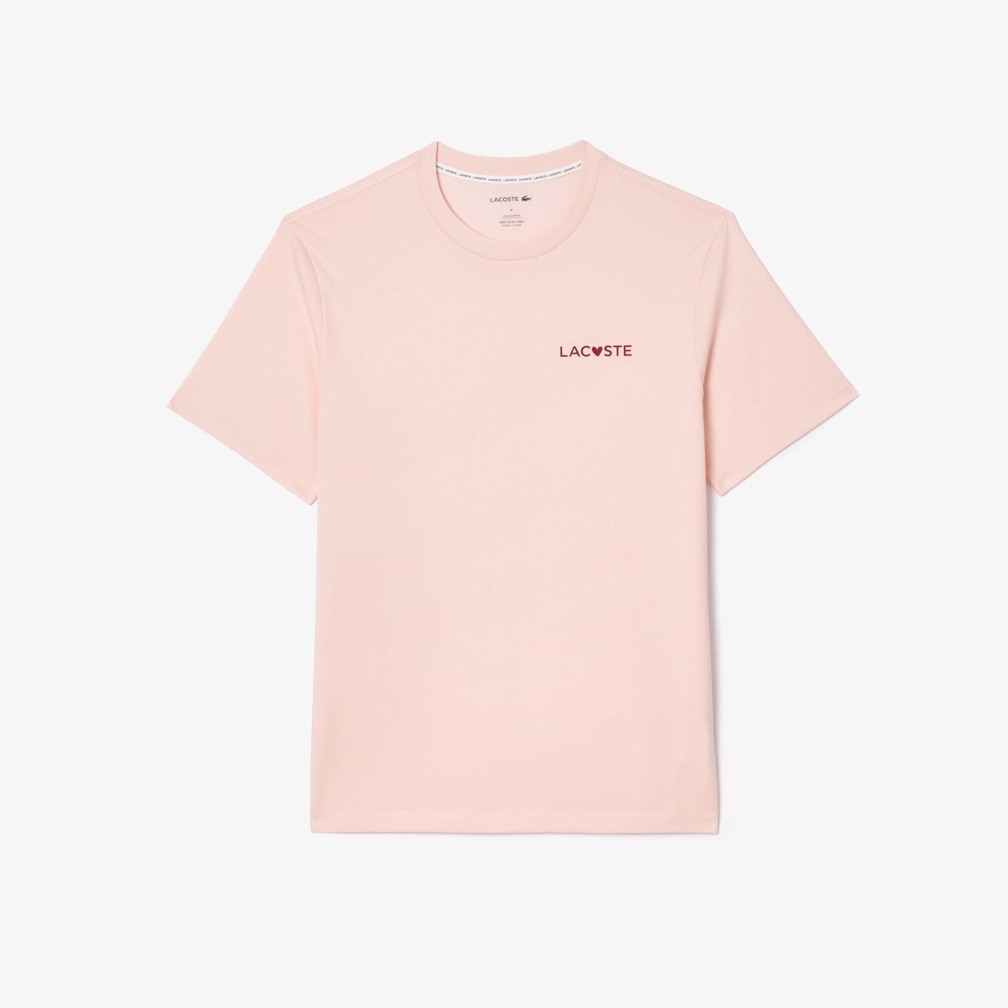 Pink - Lacoste - Valentines Loungewear T-Shirt - 1