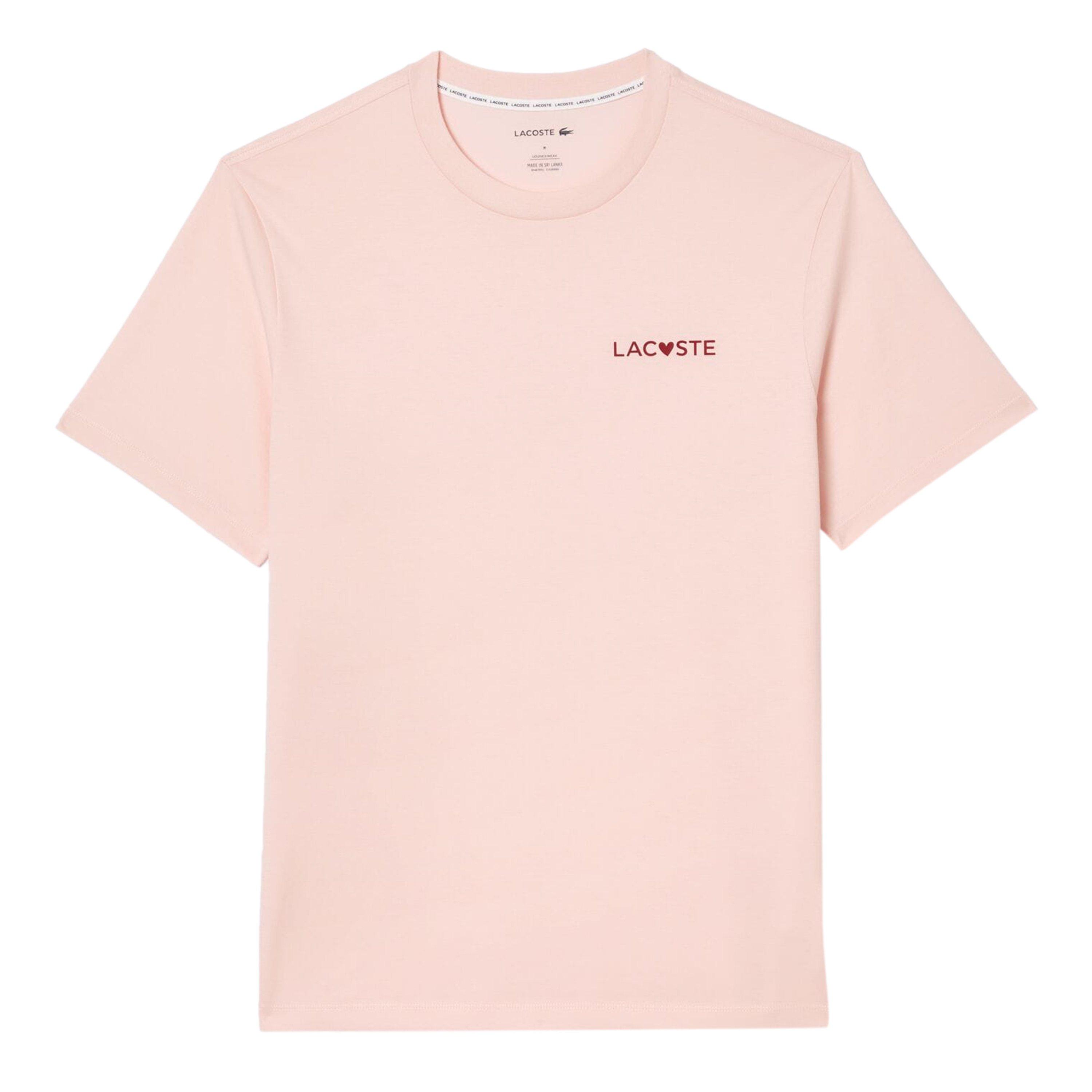 Pink - Lacoste - Valentines Loungewear T-Shirt - 1