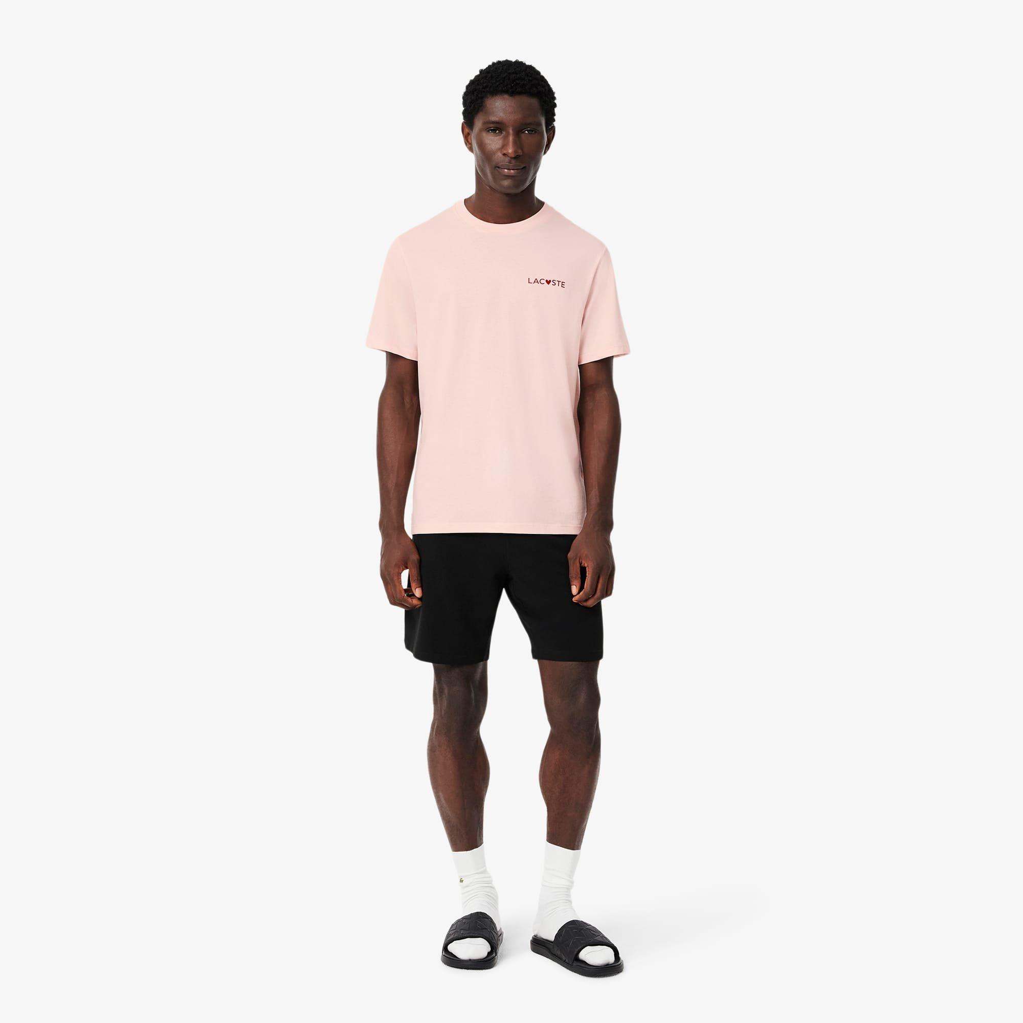 Pink - Lacoste - Valentines Loungewear T-Shirt - 4