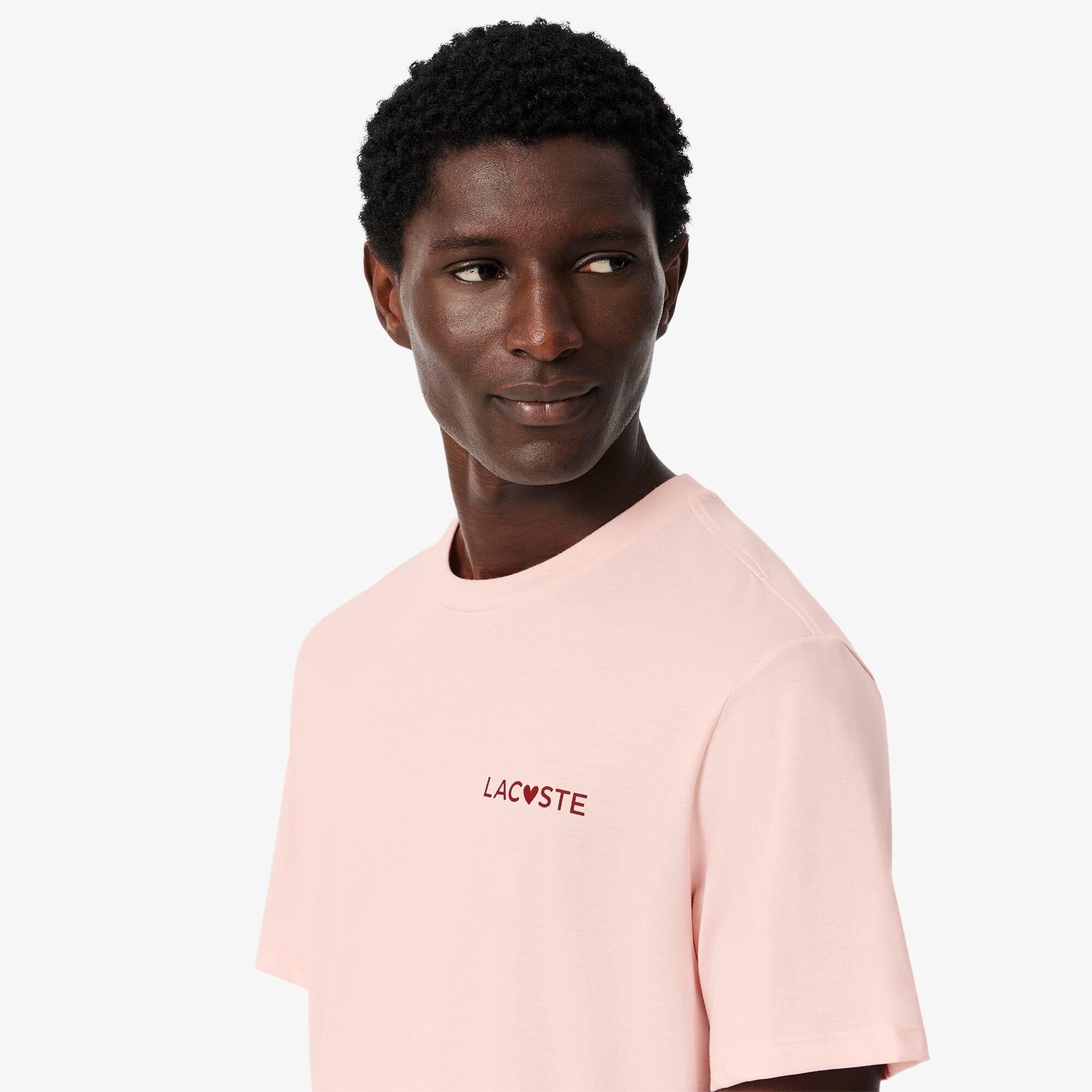 Pink - Lacoste - Valentines Loungewear T-Shirt - 5