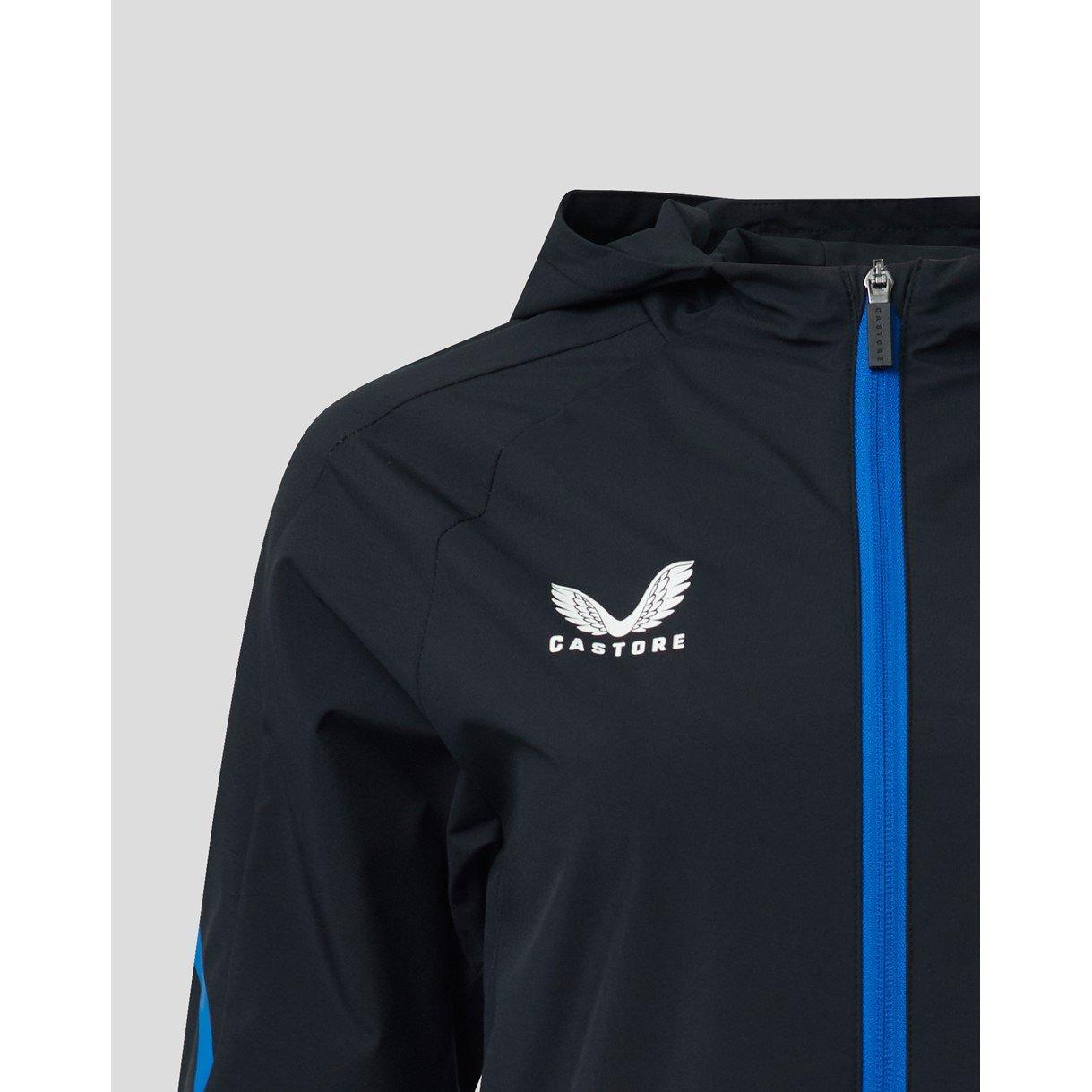 Black/Blue - Castore - Lightweight Rain Anorak - 3