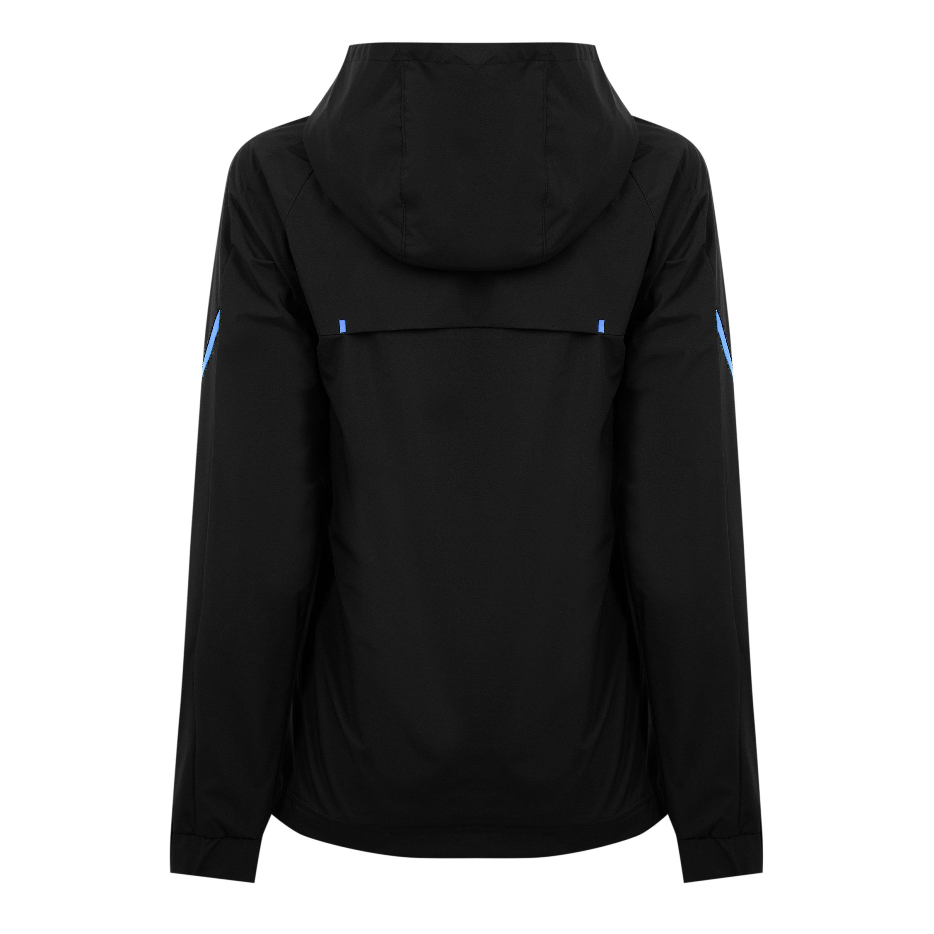 Black/Blue - Castore - Lightweight Rain Anorak - 5