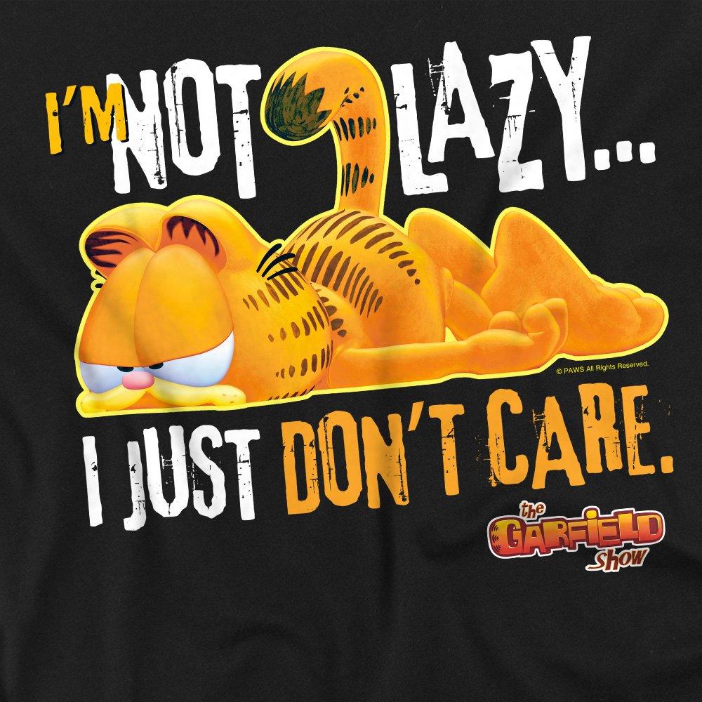 Black - Garfield - Garfield Not Lazy Long Sleeve T-Shirt Black - 2