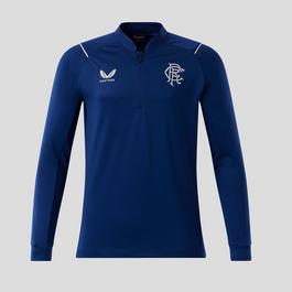 Castore RangersquarterZip Top Mens