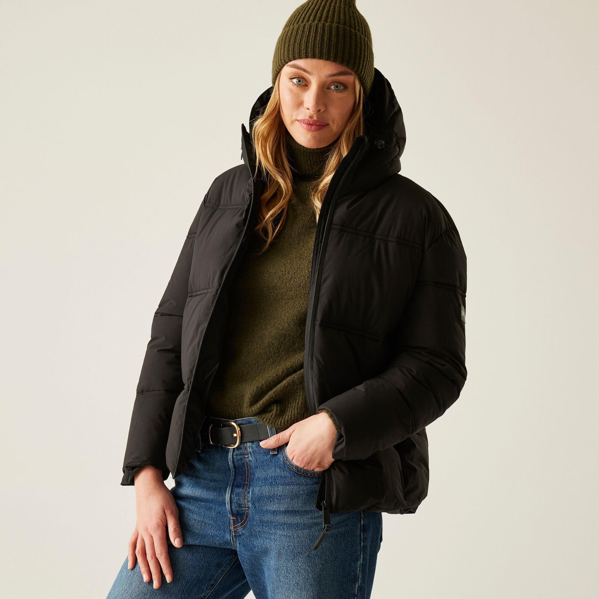 Black - Regatta - Women's Roxienne Water-Resistant Thermal Quilted Jacket - 4