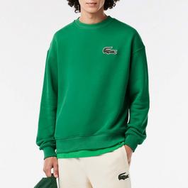 Lacoste Loose Fit Fleece Sweatshirt