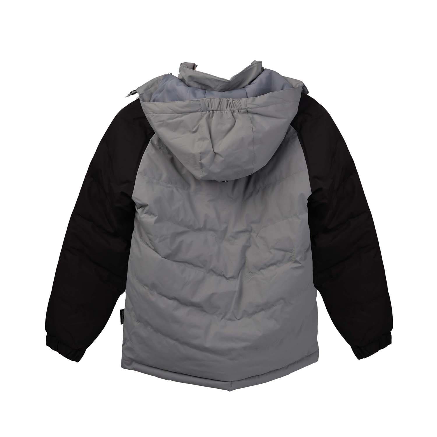 Grey - Trespass - Sidespin Padded Jacket Juniors - 2