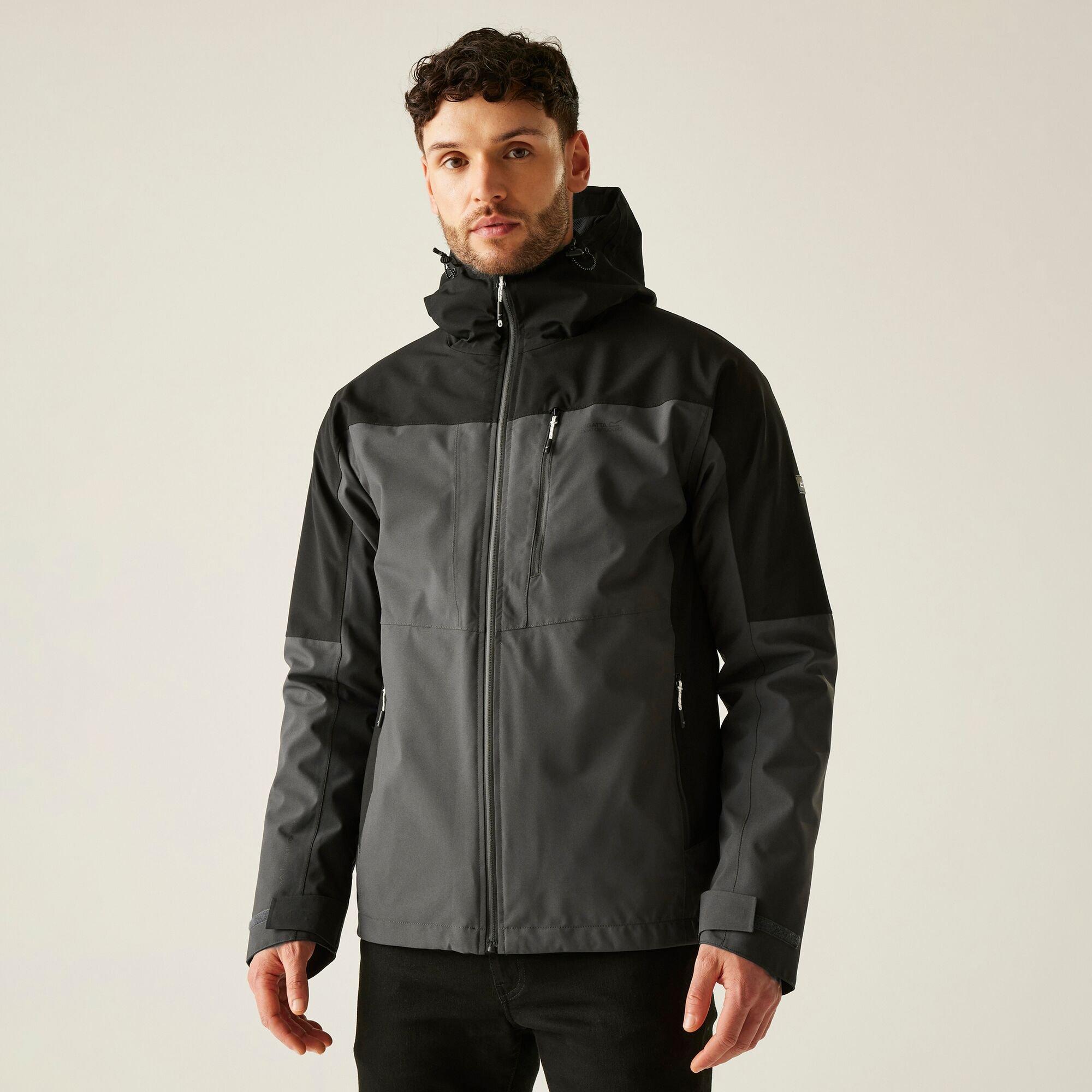 Ash Grey - Regatta - Men's Wentwood Waterproof Thermal 3-in-1 Jacket - 4