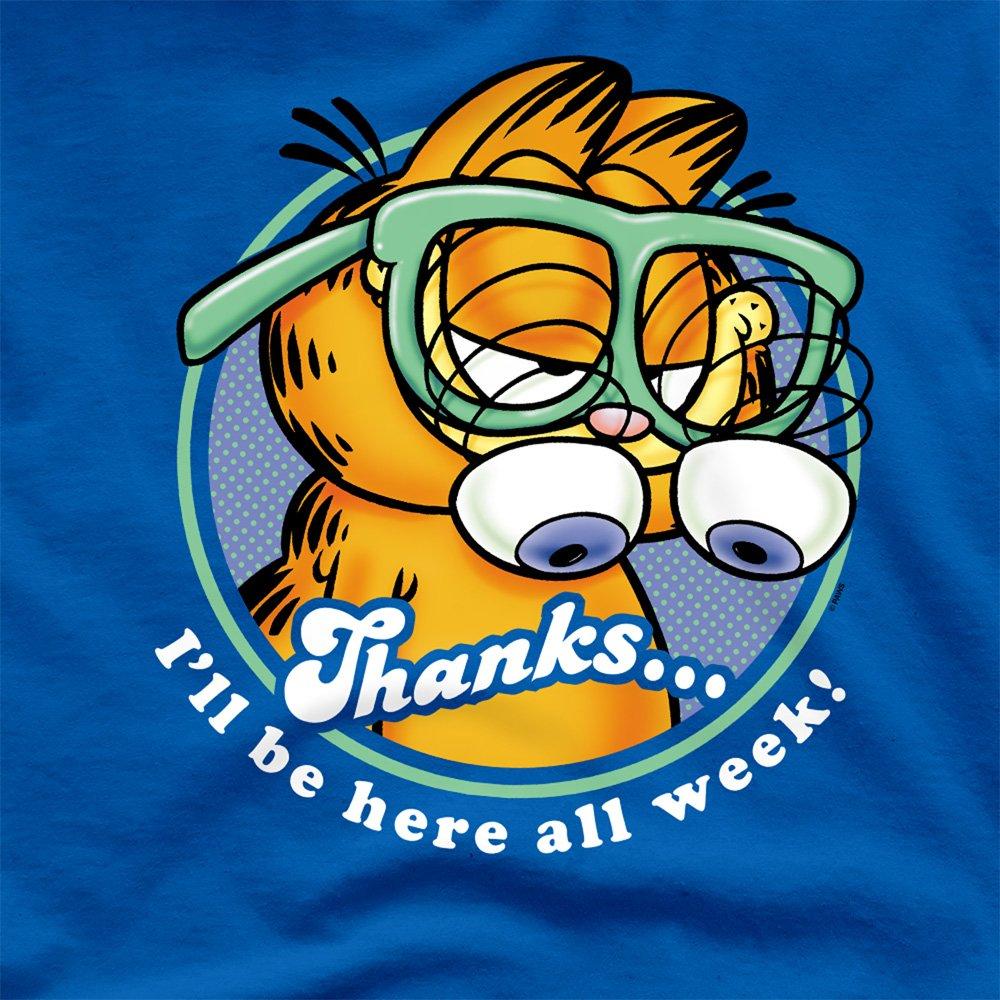 Blue - Garfield - Garfield Performing T Shirt Royal - 2