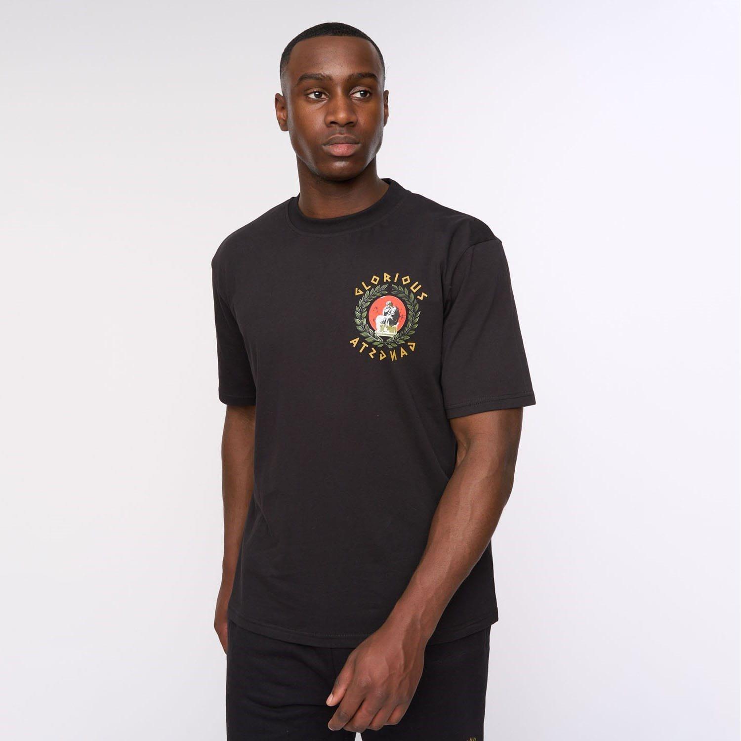 Black - Glorious Gangsta - Ceazar T-Shirt - 1