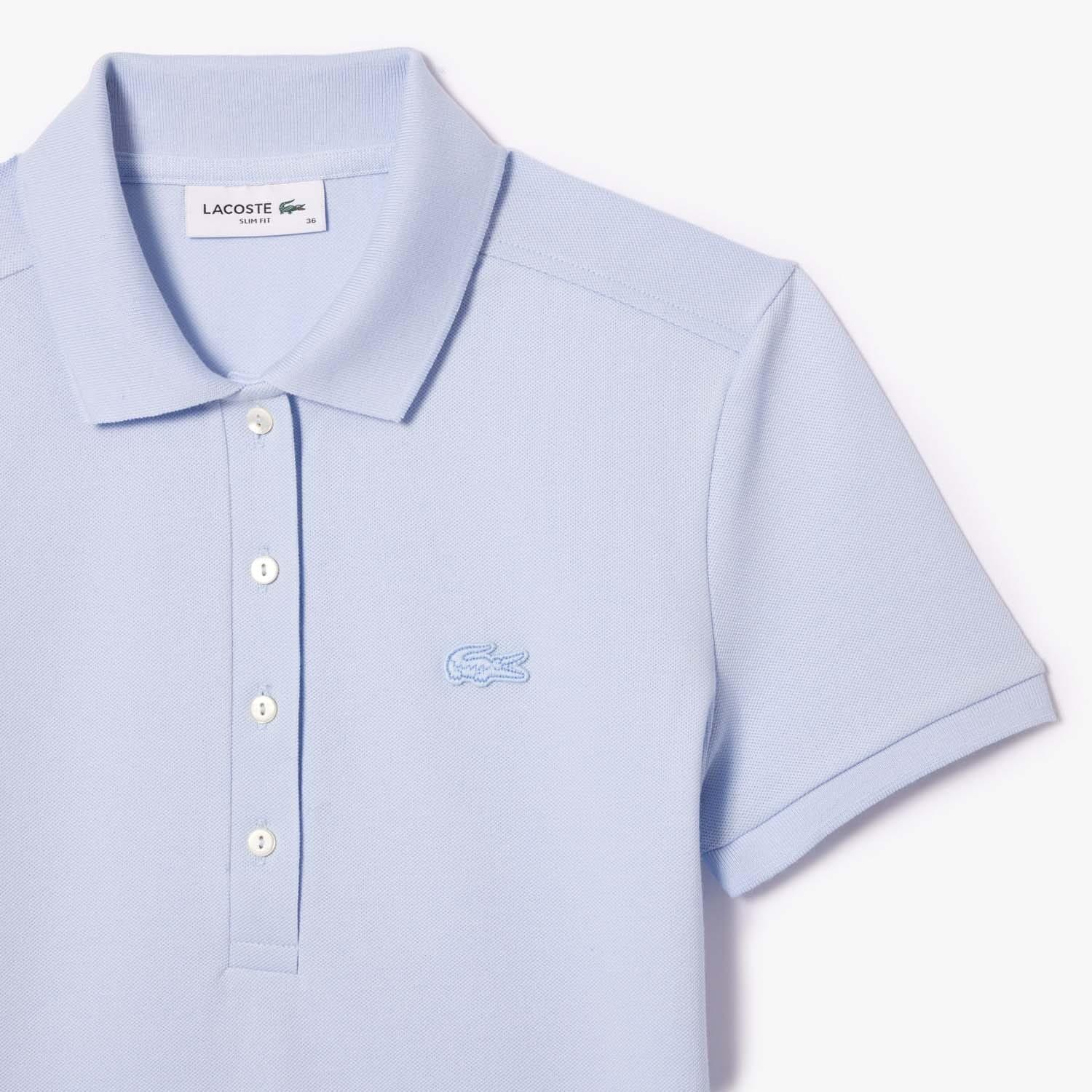 Blue - Lacoste - Slim-Fit Stretch Mini Piqu¿ Polo Shirt - 2