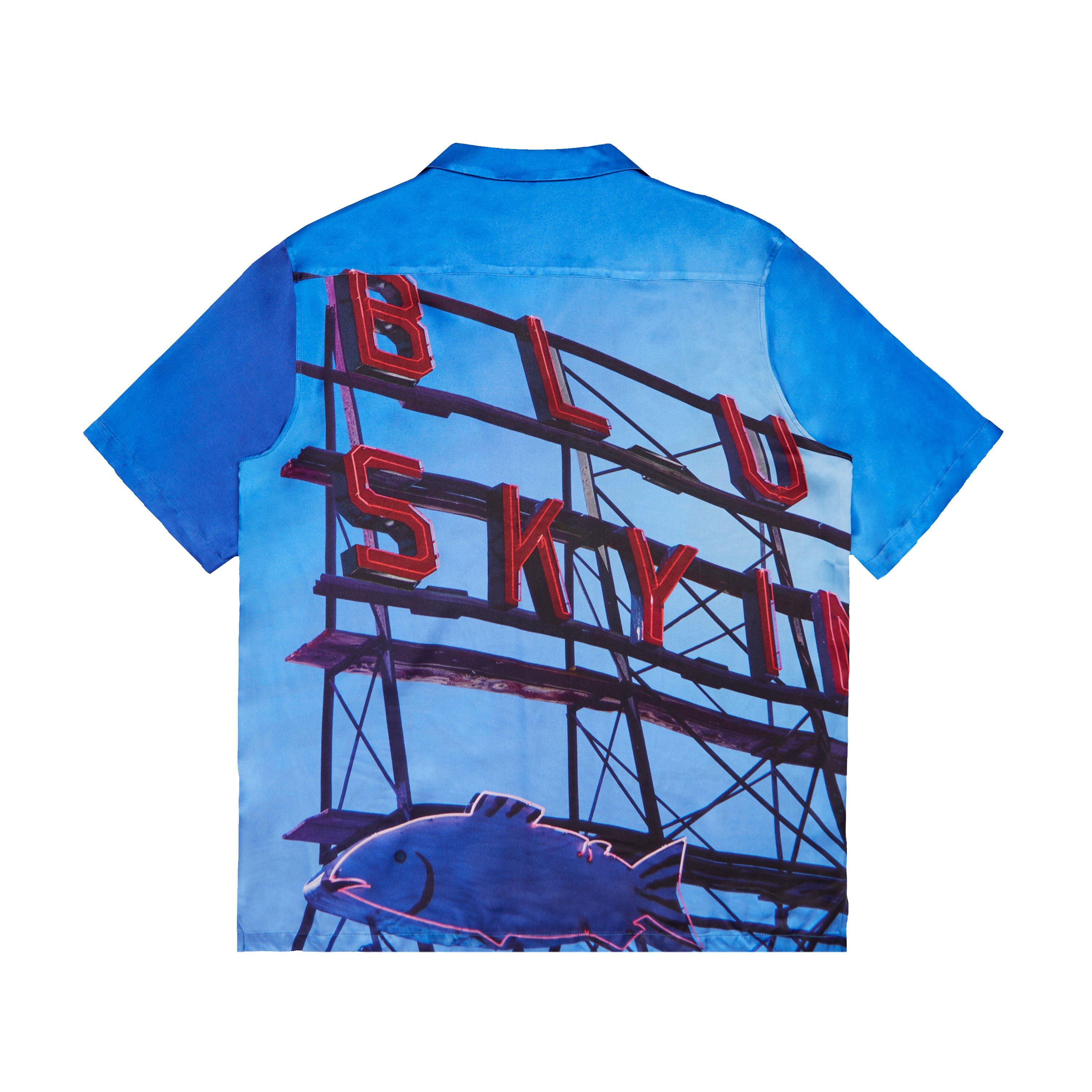 Blue - Blue Sky Inn - Neon Sign Shirt - 2