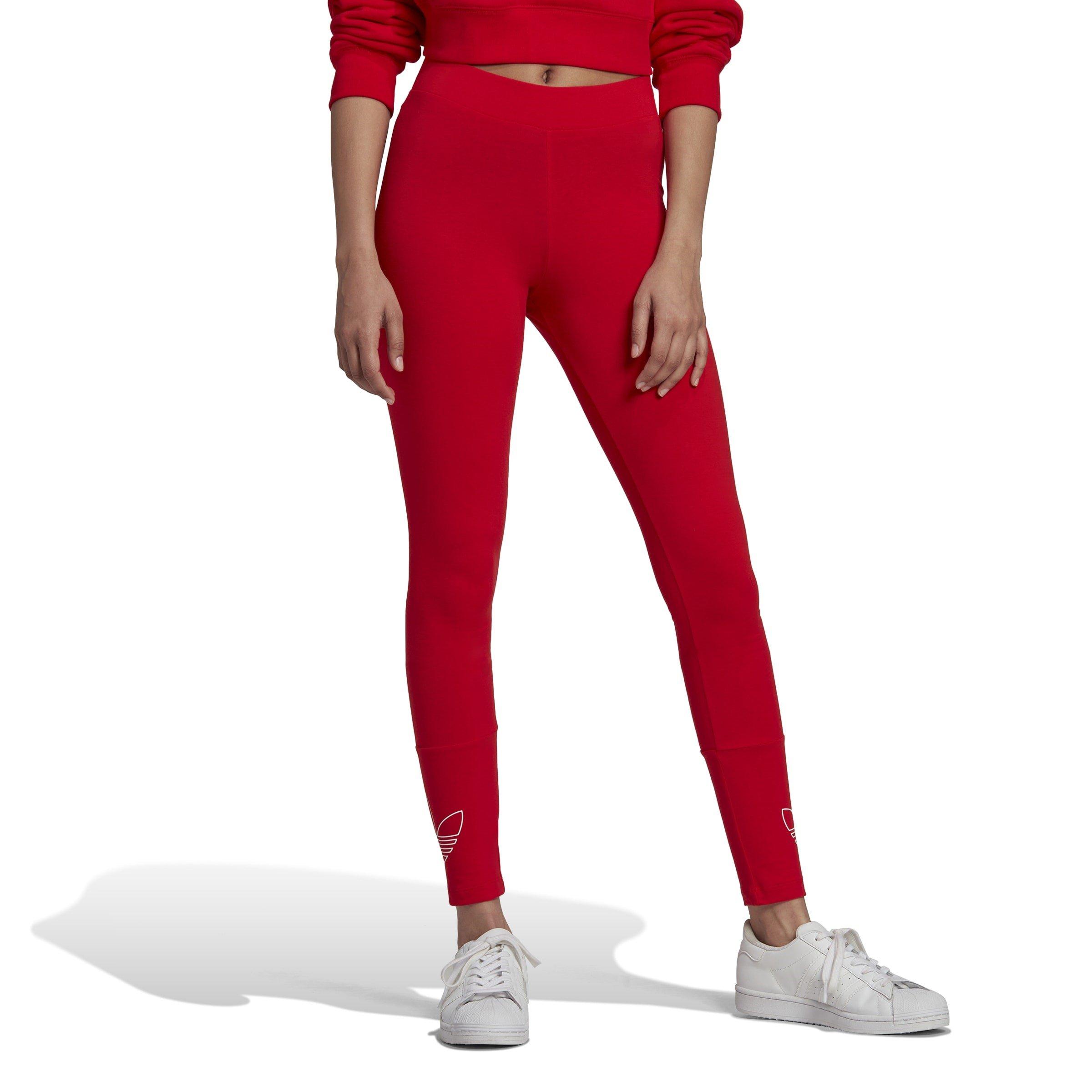 Vermelho - adidas Originals - Women's Leggings - 2