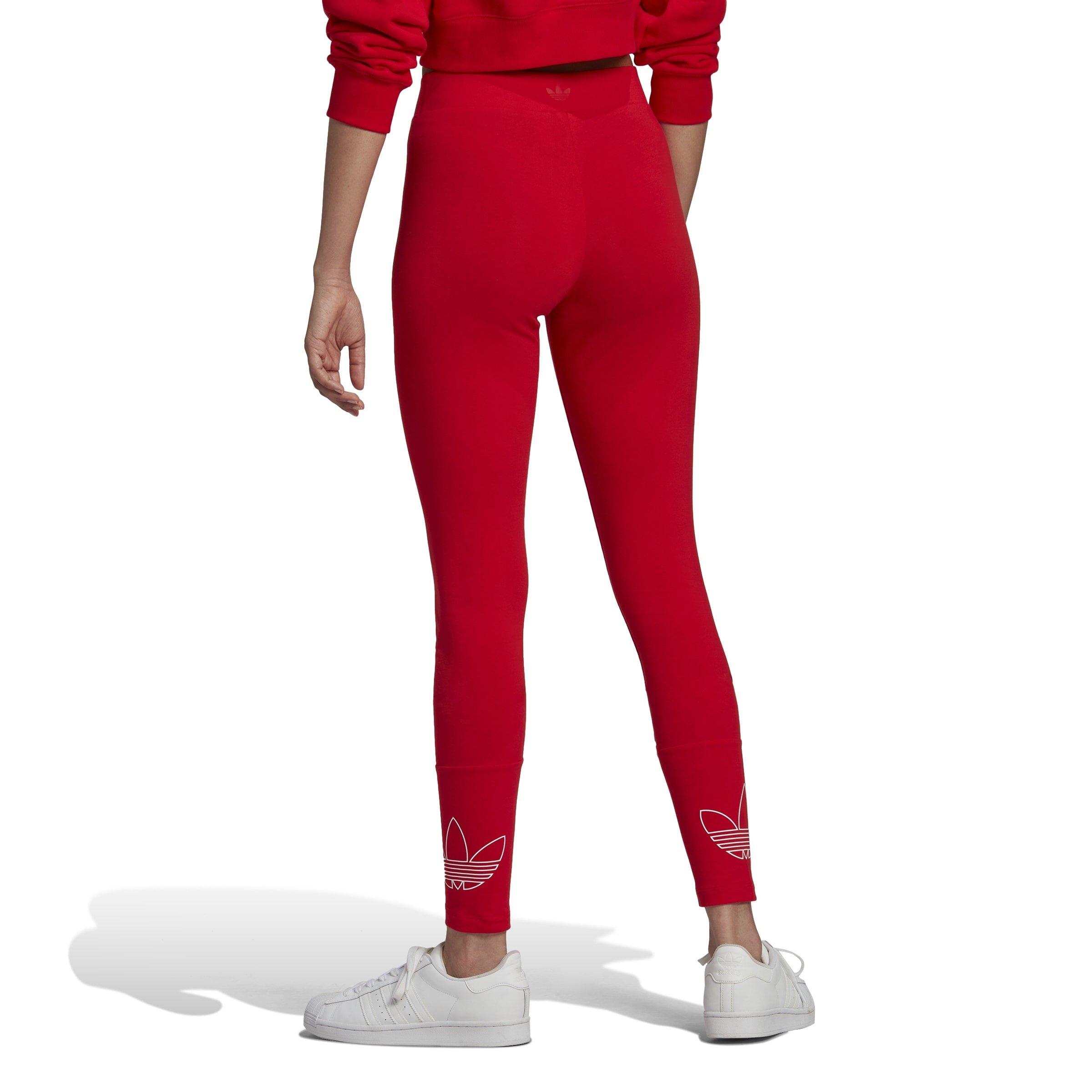 Vermelho - adidas Originals - Women's Leggings - 3