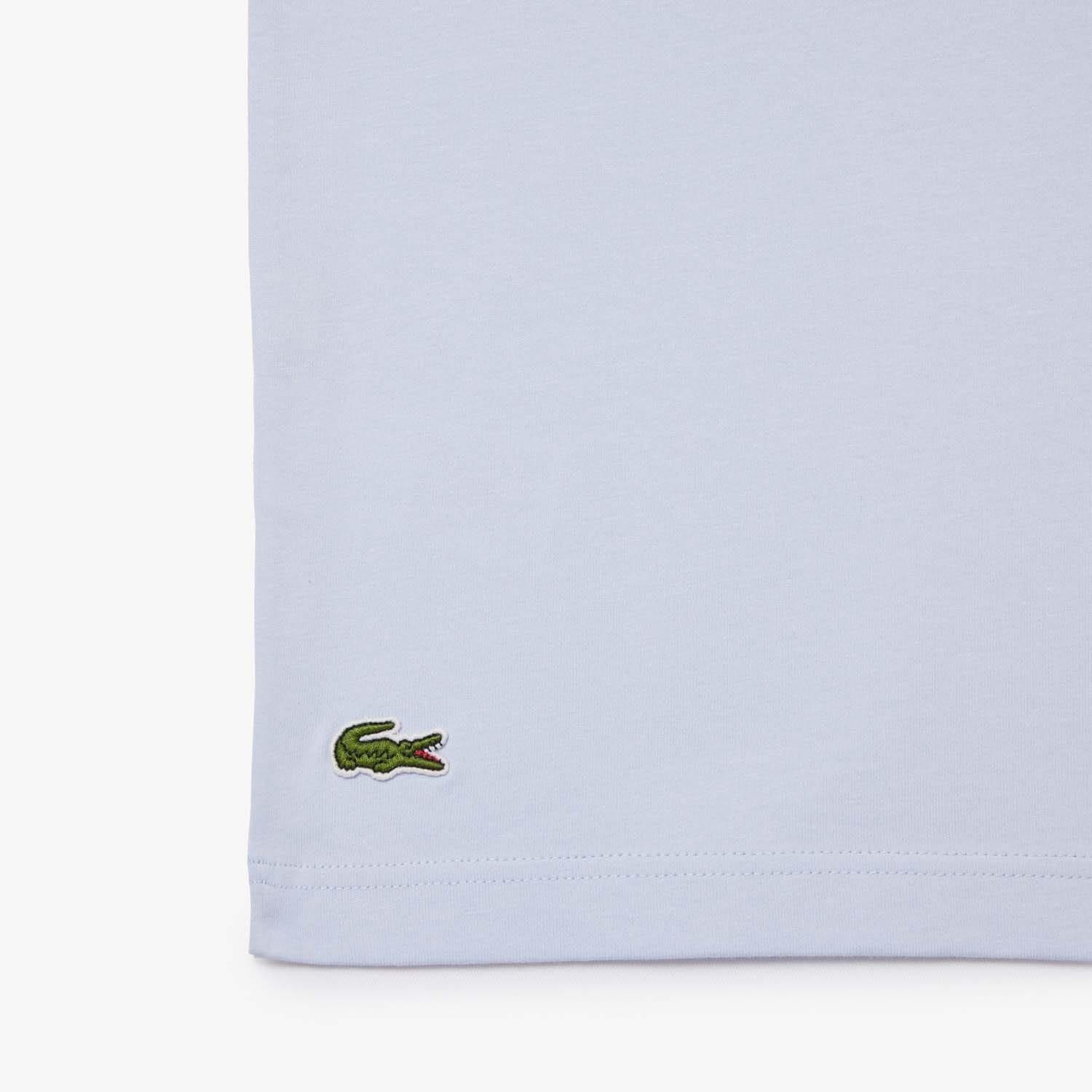 Blue - Lacoste - Roland-Garros Edition Cotton Tennis T-Shirt - 2