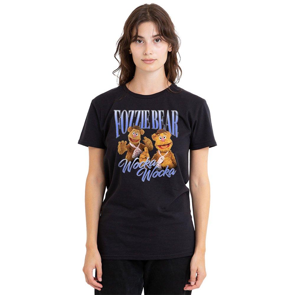 Black - Disney - Muppets Fozzie Bear Bootleg T-Shirt Black - 1