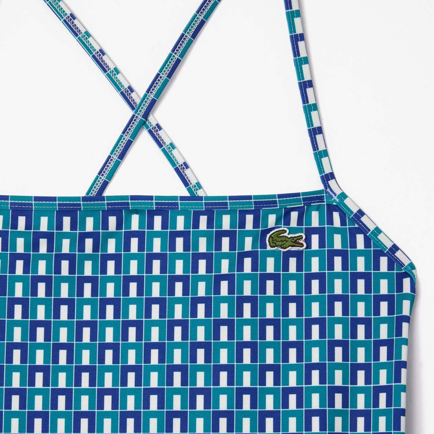 Multi Colour - Lacoste - Robert George Print One-Piece Swimsuit - 3