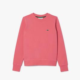 Lacoste Relaxed-Fit Fleece Crewneck Sweatshirt