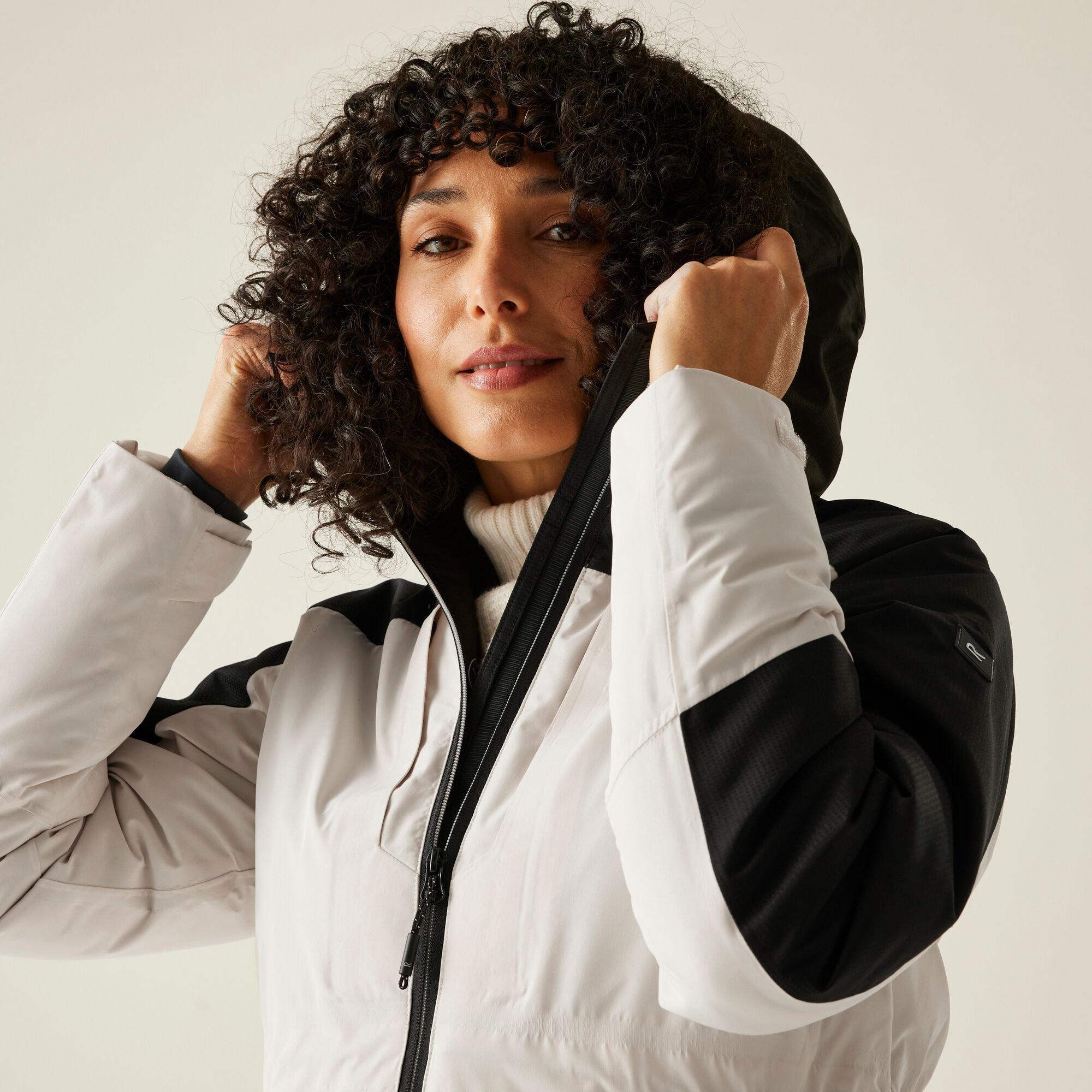 Beige - Regatta - Women's Maldeine Isotex Thermoguard Insulated Waterproof Jacket - 7