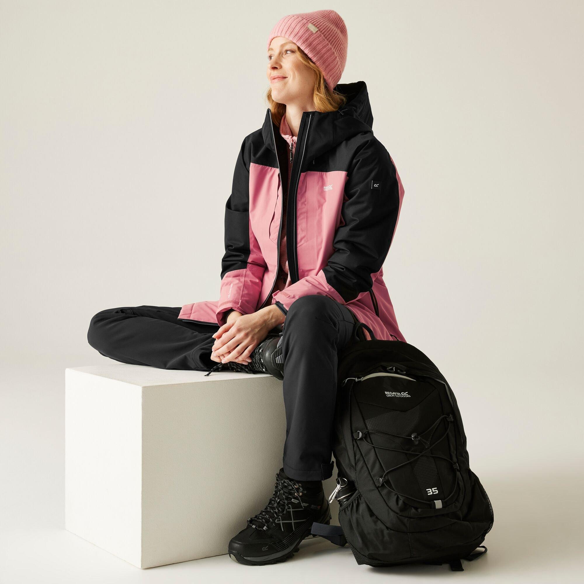 Dusty Rose - Regatta - Women's Maldeine Isotex Thermoguard Insulated Waterproof Jacket - 3