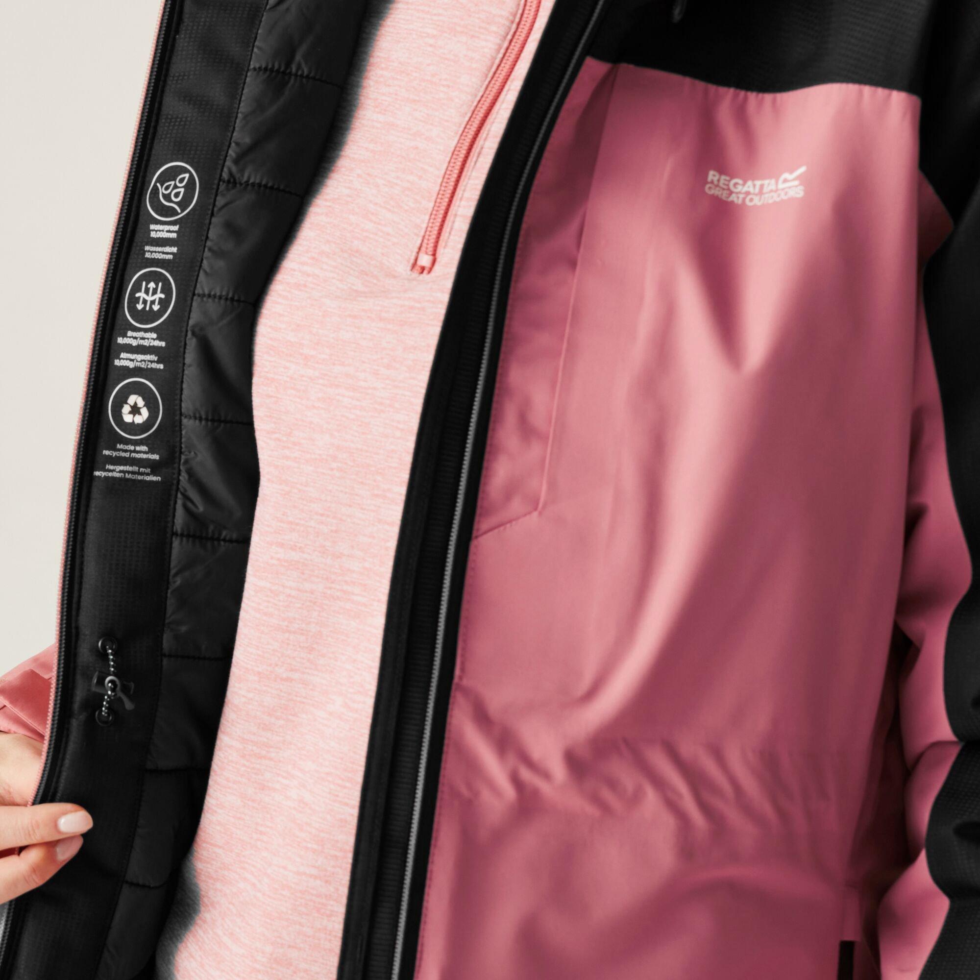 Dusty Rose - Regatta - Women's Maldeine Isotex Thermoguard Insulated Waterproof Jacket - 5