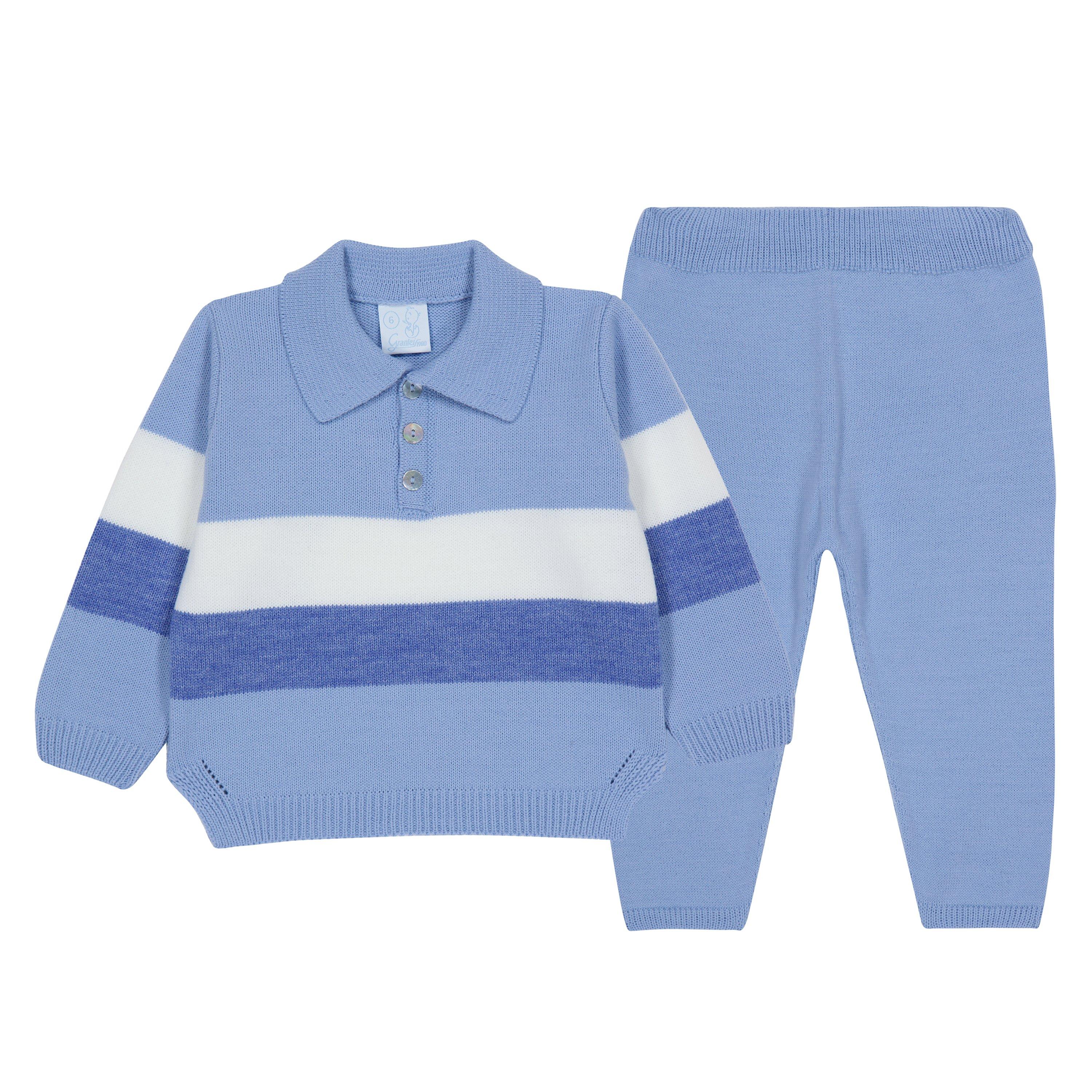 Unisex Kids Knitted Clothing Set
