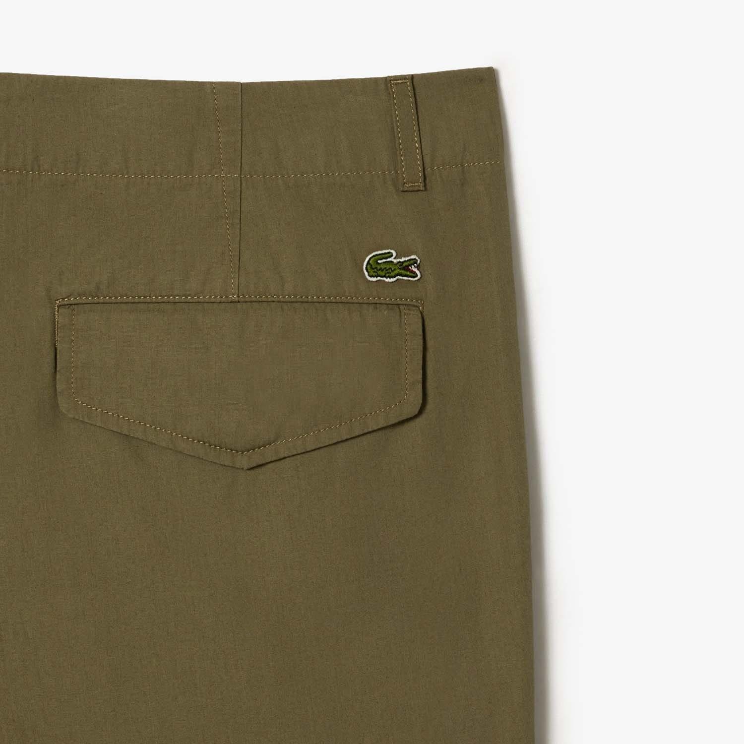 Green - Lacoste - Straight-Fit Multi Pocket Cargo Pants - 2