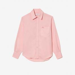 Lacoste Flowing Oversized Lyocell Shirt