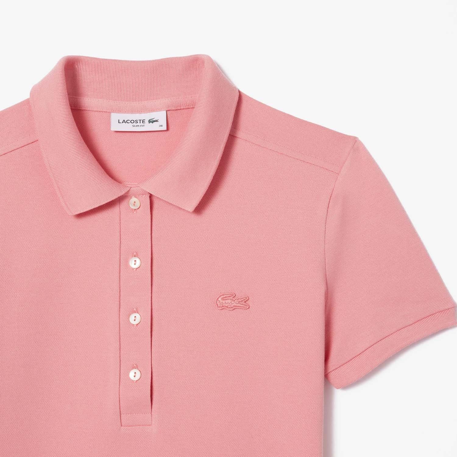 Pink - Lacoste - Slim-Fit Stretch Mini Piqu¿ Polo Shirt - 2
