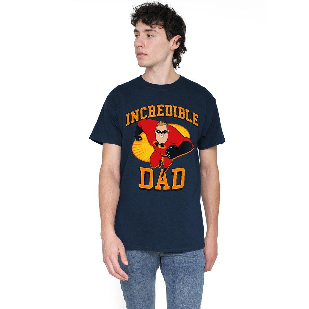 Navy - Disney - The Incredibles Incredible Dad Mens T-Shirt Navy - 1