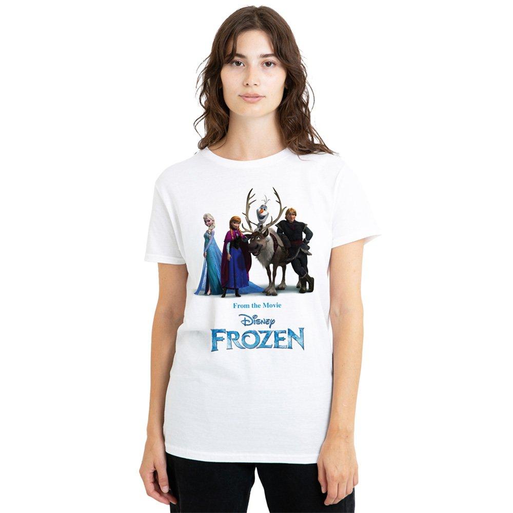White - Disney - Frozen Characters T-Shirt - 1