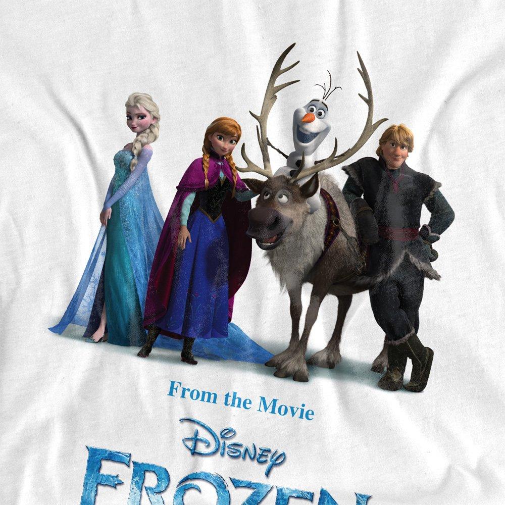White - Disney - Frozen Characters T-Shirt - 2